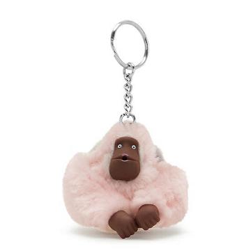 Akcesoria Kipling Mom And Baby Sven Monkey Keychain Różowe | PL 1266YX